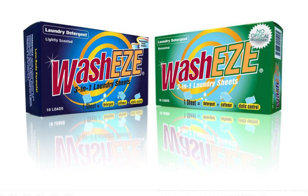 WashEZE - 3in1 Laundry Sheets